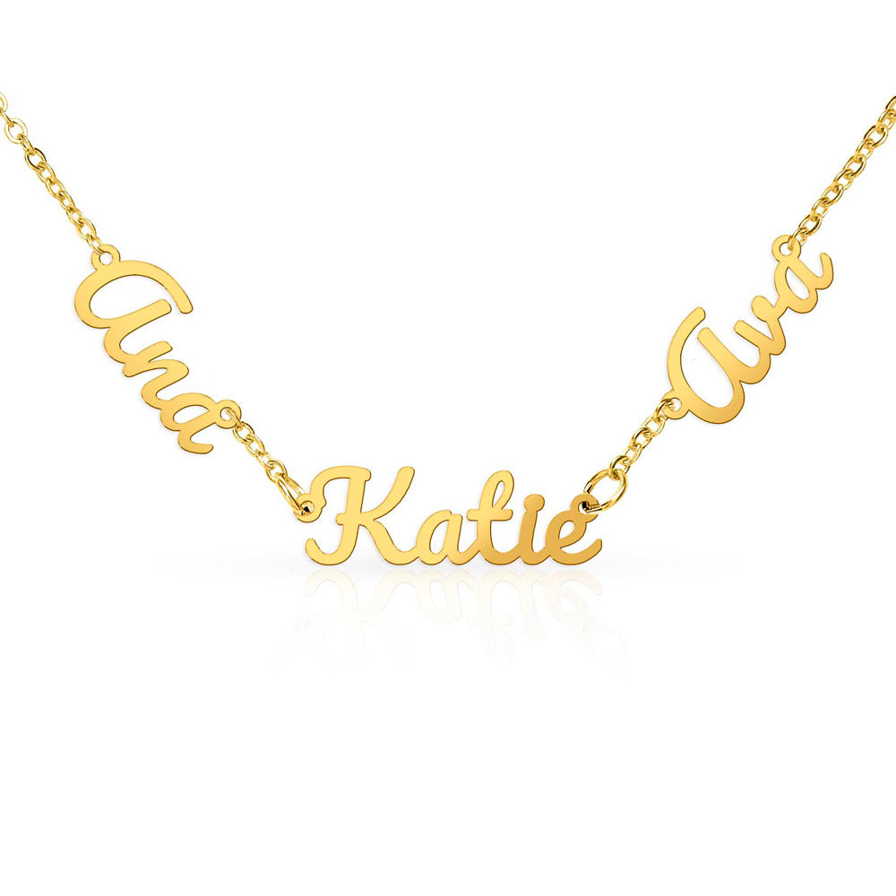 Personalized Multiple Name Necklace – Up to 3 Names