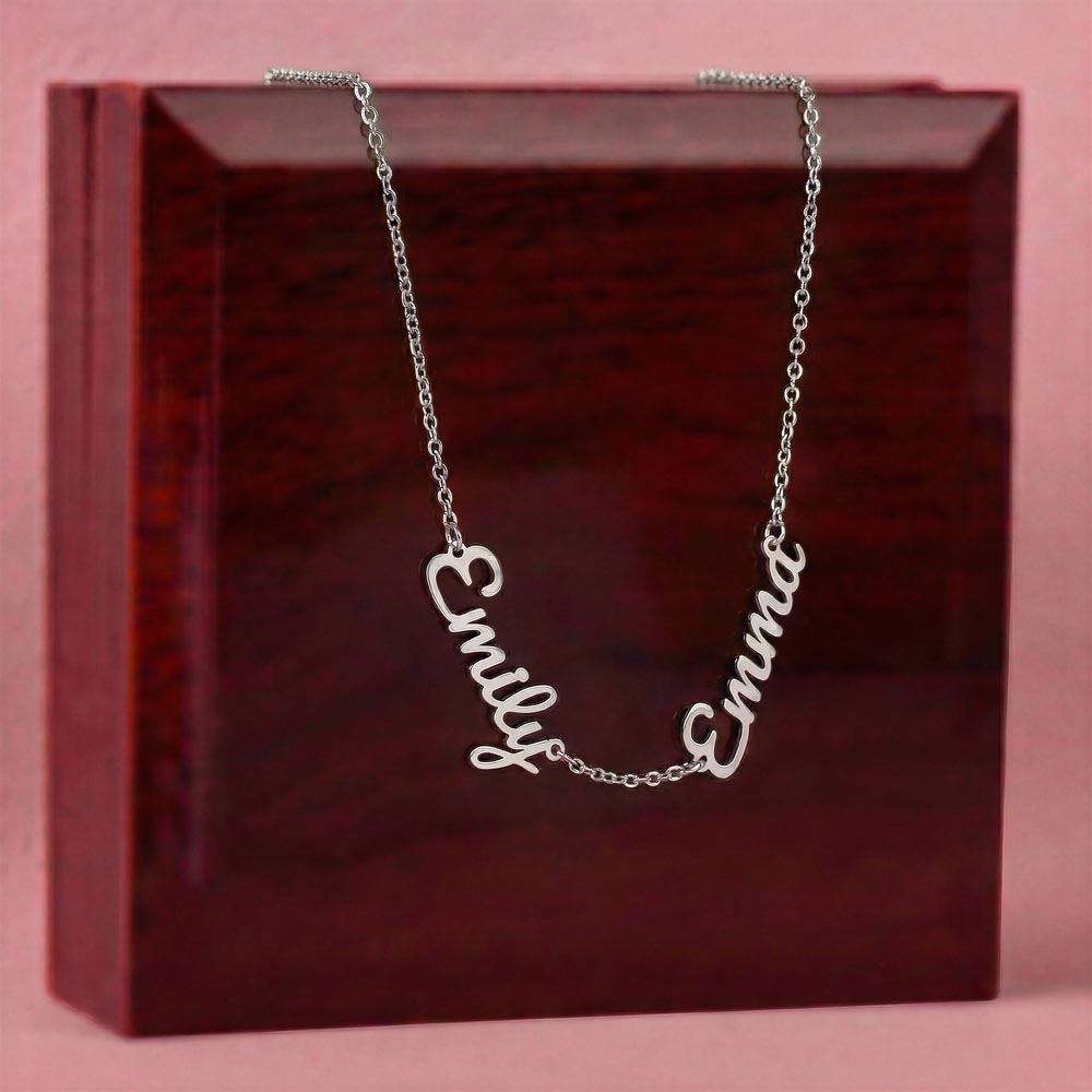 Personalized Multiple Name Necklace – Up to 3 Names