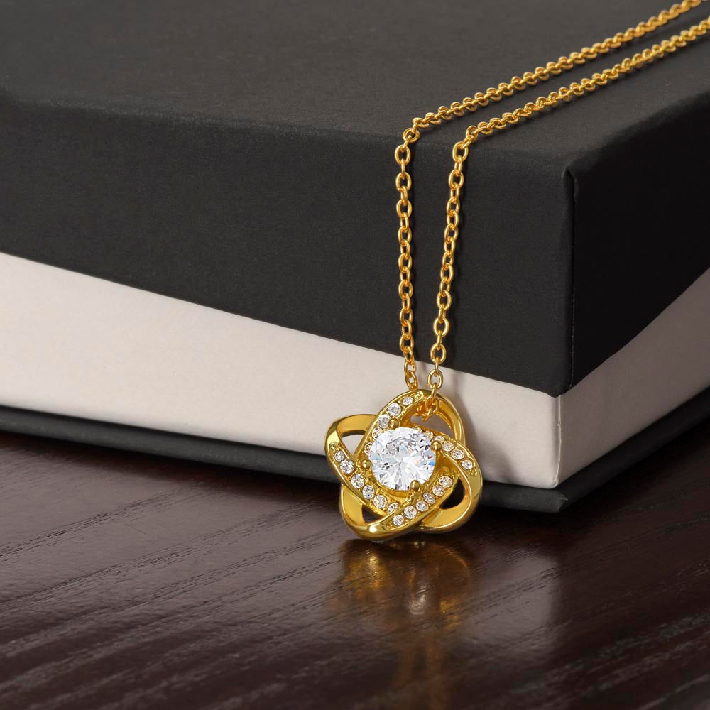 Love Knot Necklace for Mom – Unbreakable Bond Mother's Day Gift