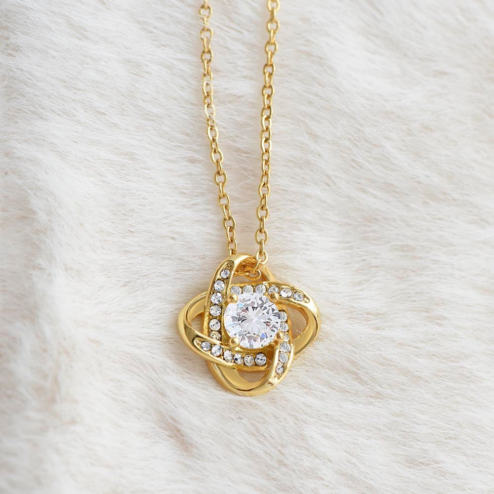 Love Knot Necklace for Mom – Unbreakable Bond Mother's Day Gift