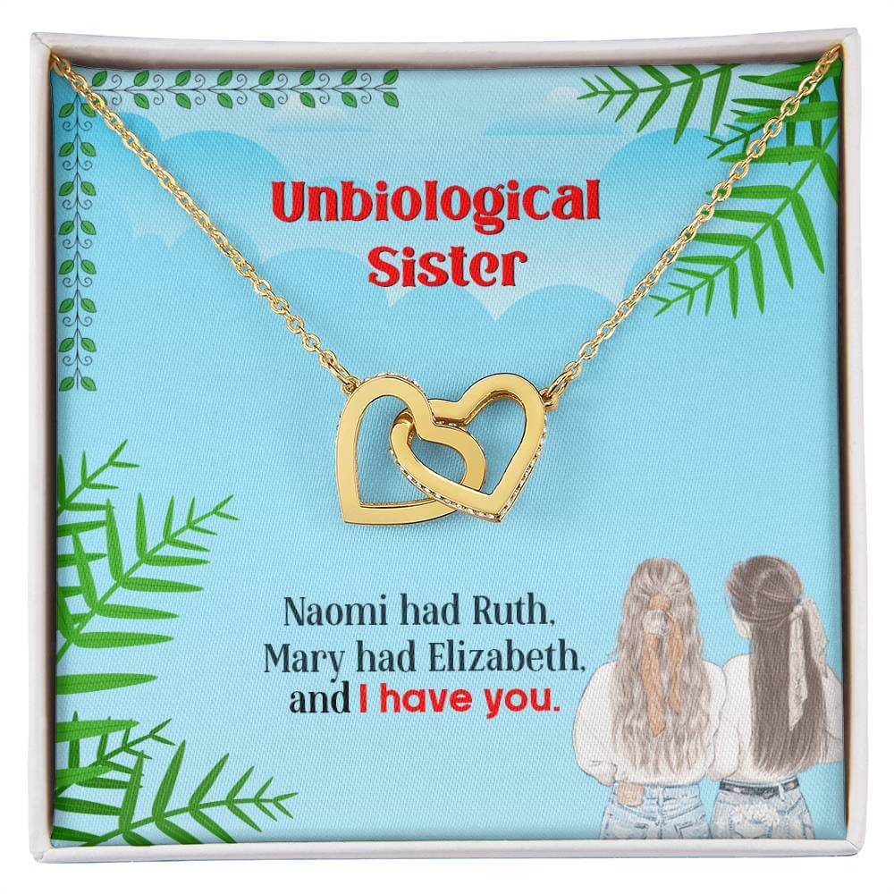 Best Friends - Interlocking Hearts Necklace